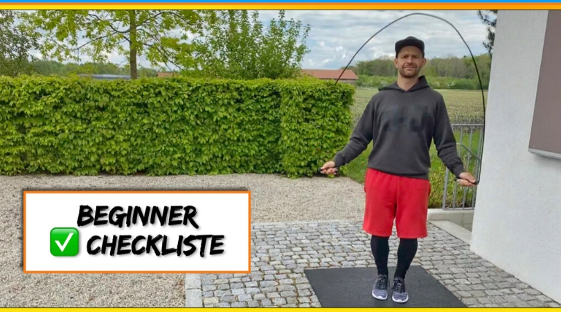 Checkliste für Seilspring-Anfänger (TOP5 Seilspringen Fehler)